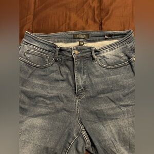 Judy Blue tummy control skinny distressed jeans